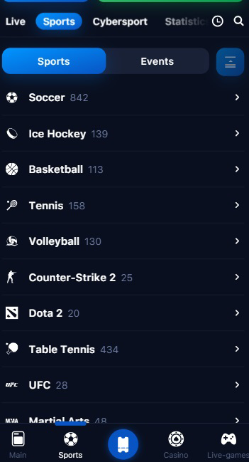 1win App apuestas