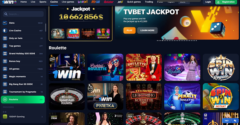 1win Ruleta Online