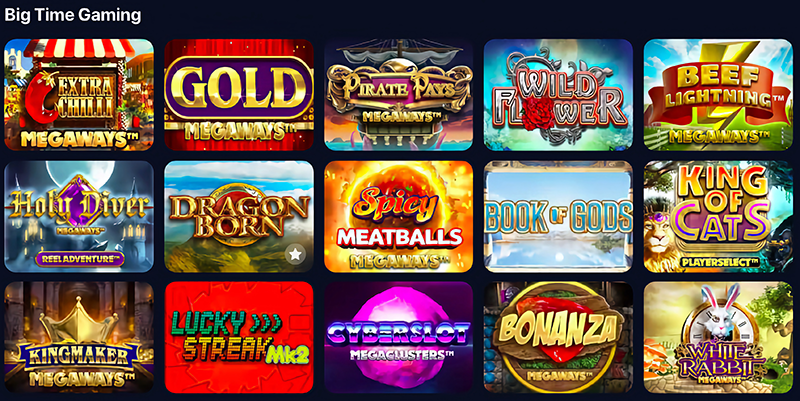 Big Time Gaming slots