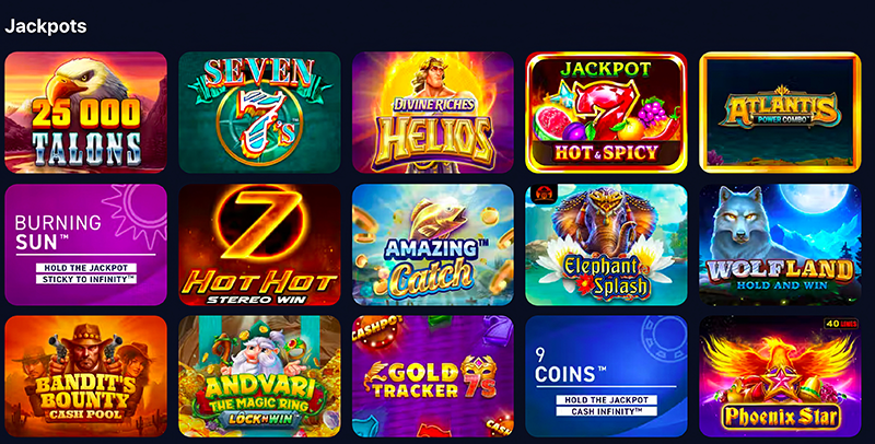 jackpots 1win