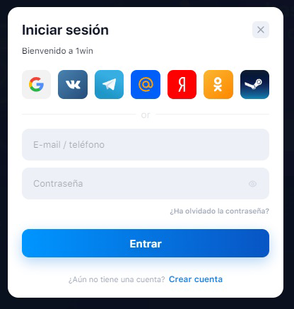 Beneficios de Login 1win