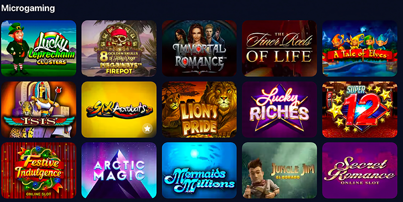microgaming slots